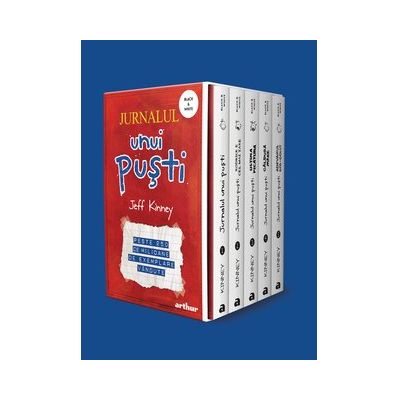 Set Jurnalul unui puști ( volumele 1- 5, ediție paperback)