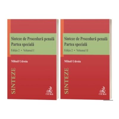 Sinteze de Procedură penală. Partea specială (vol. I + vol. II). Ediția 2