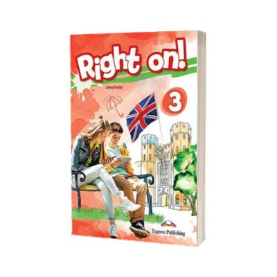 Right on! 3 Workbook with Digibook app. Caiet de limba engleza, level Pre-Intermediate (B1) - Dooley, Jenny