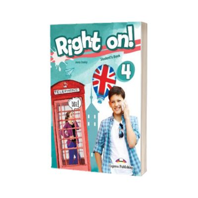 Right On! 4. Grammar Book Students with Digibooks App - Virginia Evans