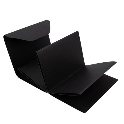Mini album foto tip acordeon pentru 9 fotografii, negru