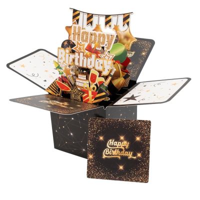 Felicitare explozivă 3D - model 2