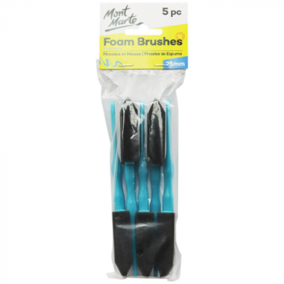 Pensule burete Mont Marte 25mm 5buc/set