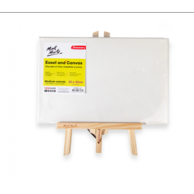 Sevalet si panza Discovery medium 20x30cm Mont Marte