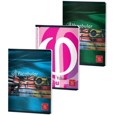 Caiet capsat vocabular, 24 file, PIGNA