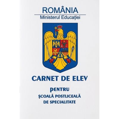 Carnet elev, scoala postliceala