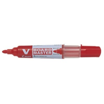 Marker tabla alba VBoard Master Pilot rosu