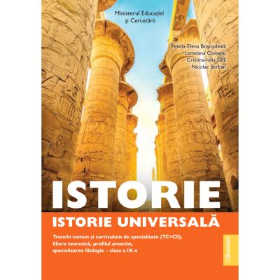 Manual Istorie. Istorie universală – Trunchi comun și curriculum de specialitate (TC+CS). Clasa a IX-a