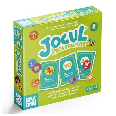 Joc educativ D-Toys Jocul Proverbelor, 2-6 jucători, 8+ ani