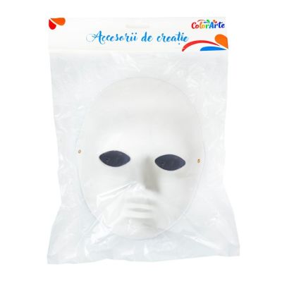 Mască din carton Colorarte, de decorat