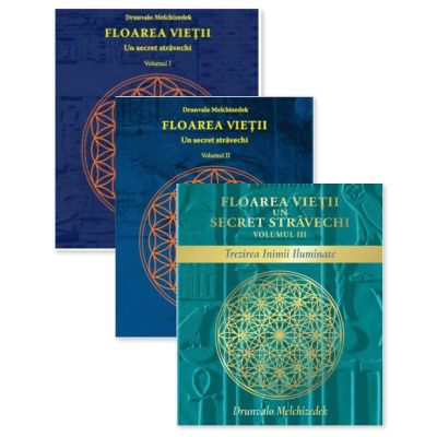 Pachet Floarea vieții – volumele I, II și III – Drunvalo Melchizedek