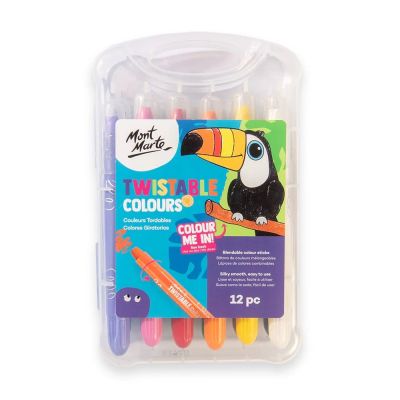 Set de 12 creioane retractabile Mont Marte