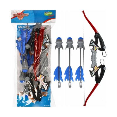 Set tir cu arcul MegaCreative Archery, cu tolbă și 3 săgeți din spumă, 3 ani+